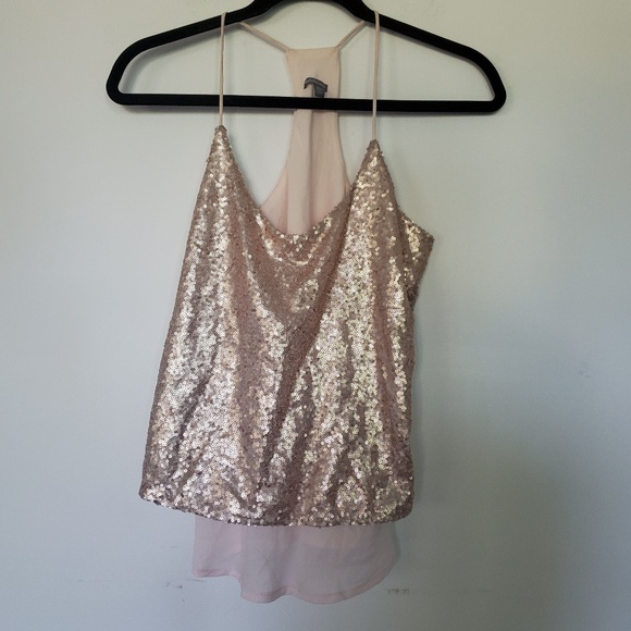 Charlotte Russe Tops - 3for$25 Charlotte Russe glitter tank top sequins